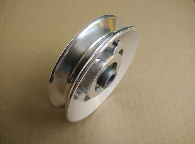 Universal diameter 13-114mm aluminiumlegering remskive hjul løbebånd og fitnessudstyr tilbehør kabel gym del