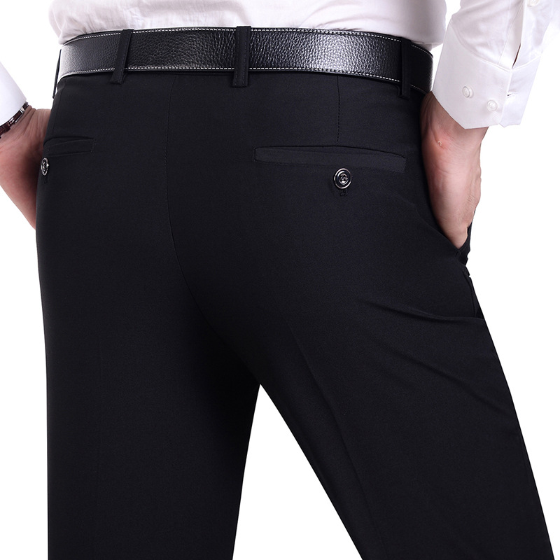 Suit Pants Men Dress Pants Social Mens Dress Pants Black Formal Suit Pants Business Male Wedding Dress Casual Men Trouse