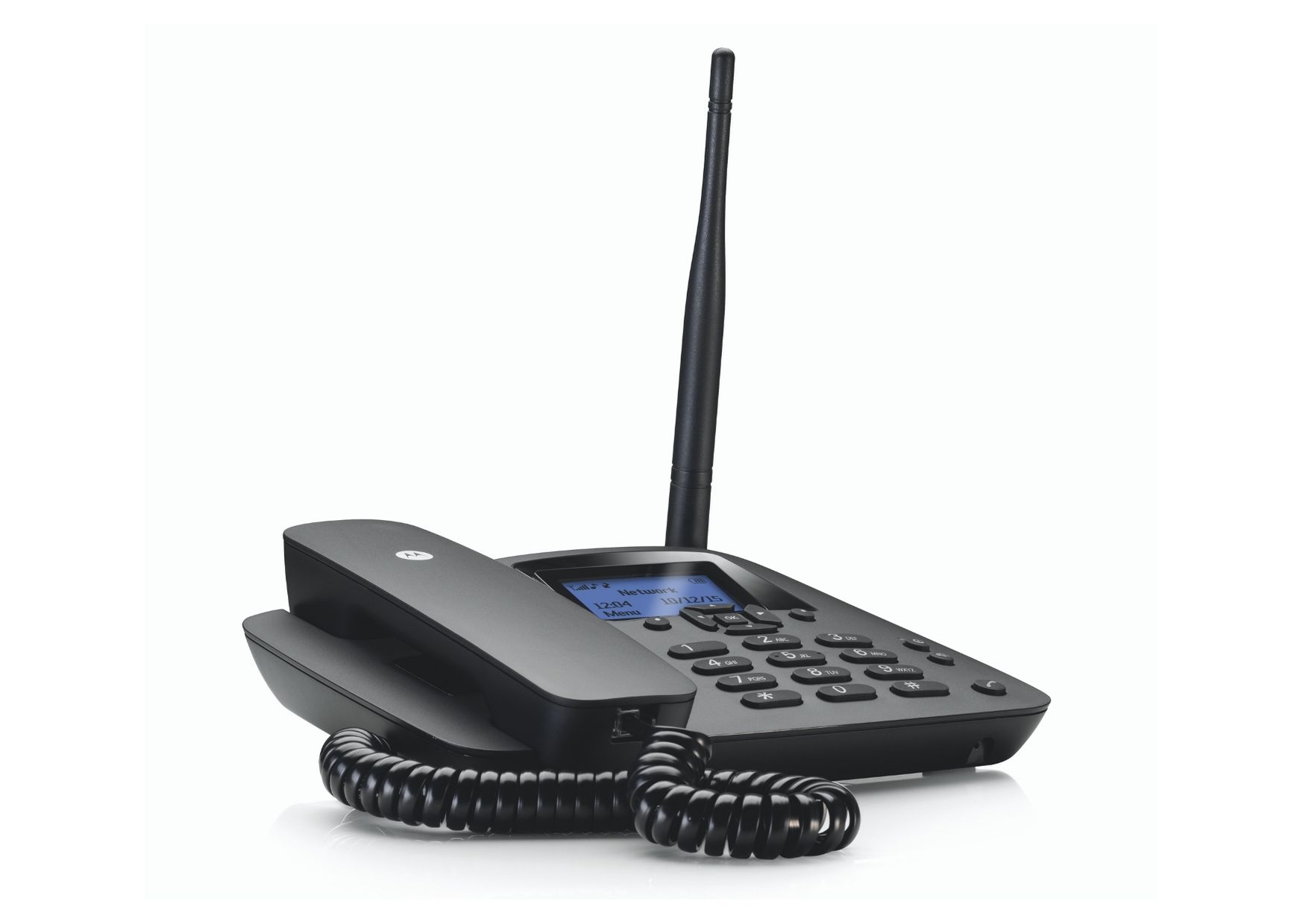 MOTOROLA FW200L hause drahtlose fest telefon | Freisprecheinrichtung, 10 sprachen, volumen einstellung | Feste telefon auf tabelle