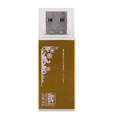 Multilector de tarjetas de memoria USB 2,0, todo en 1, para Micro SD, SDHC, TF, M2, MMC, MS, Pro