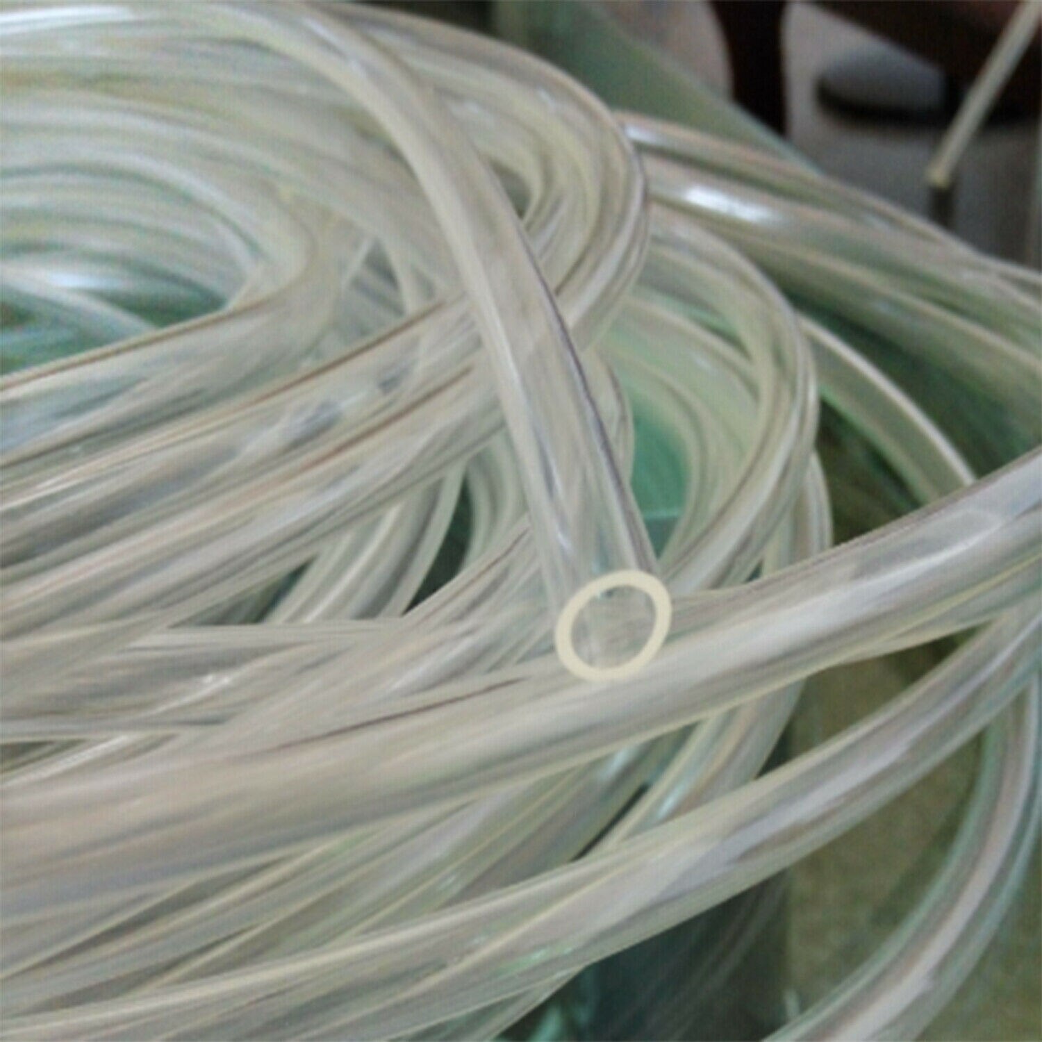 5 Metre Vinyl Tube Clear PVC Plastic Tubing Hose Hosing 12mm