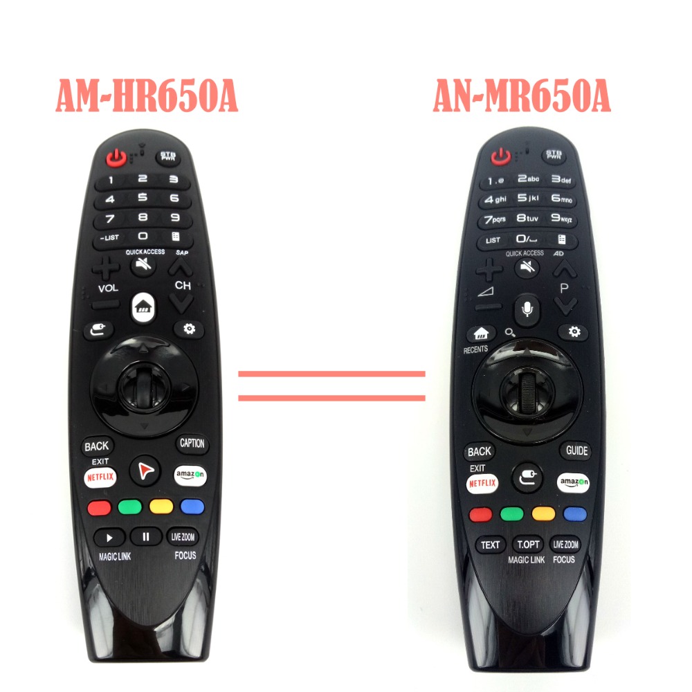 Am -hr650a an -mr650a rplacement för lg  uj63 series 49 uk 6200 55 uk 6200 43 uj 634v 55 uj 620y smart tv magisk fjärrkontroll