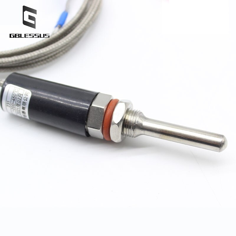 Barra de temperatura termopar tipo K/E, Sensor Pt100, platino, resistencia térmica, resistente al agua