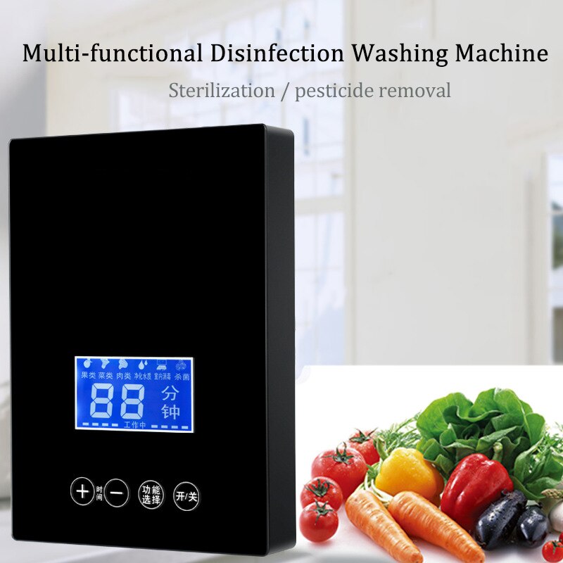 Washing Machine Home Fruit Washing Machine Multi-function Detoxification Machine Fruit and Vegetable Ozone Purifier