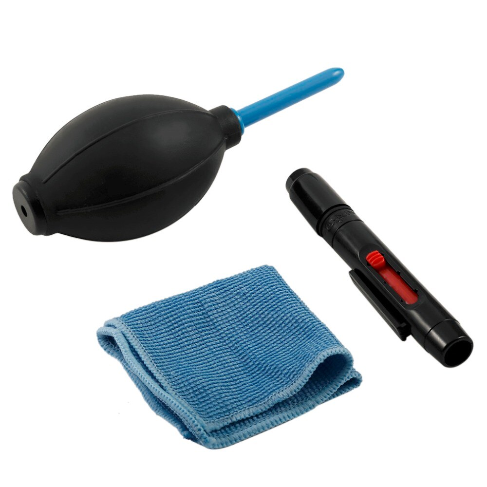 Reinigung Tuch Pinsel und Luft Gebläse In 1 Set Digital Kamera Reinigung kit Staub Fotografie Professionelle Reiniger Luft Gebläse