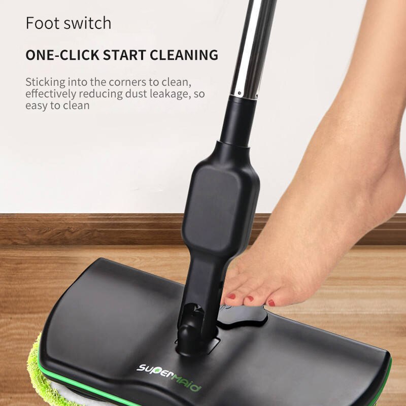 Guest Room Vacuum Cleaner Household Sweeper Electric Infinitely Rotating Electric Mops No Dead Corner Cleaning Vacuum Cleaner