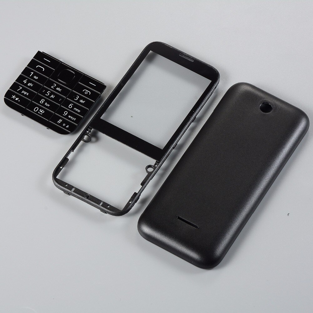 Housing Case For Nokia 225 N225 Full Front cover Battery Behind Door English Or Russian Keypads Tools