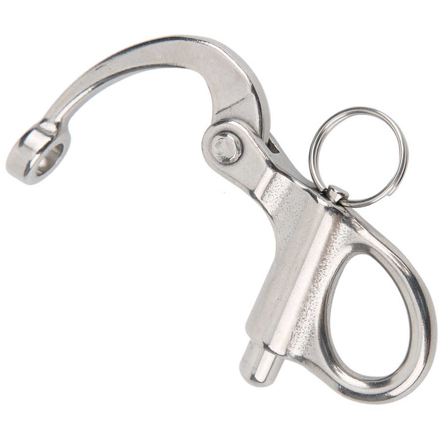 Mountaineering Rock Climbing Quick Release Swivel 316 Stainless Steel Fixed Quick Release Snap Hook Climbing Accessories