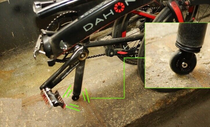 Cykel let hjul til brompton birdy fold cykel 29.5-31mm sadelpind end sadelpind