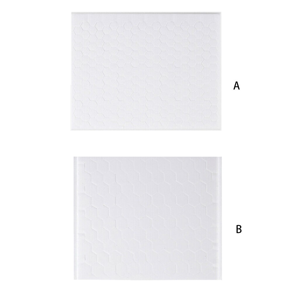 3 Sheets Double Side Adhesive Foam Point Fastener Super Glue Tape DIY Hexagon Foam Pad Scrapbooking Craft Accessory 3D