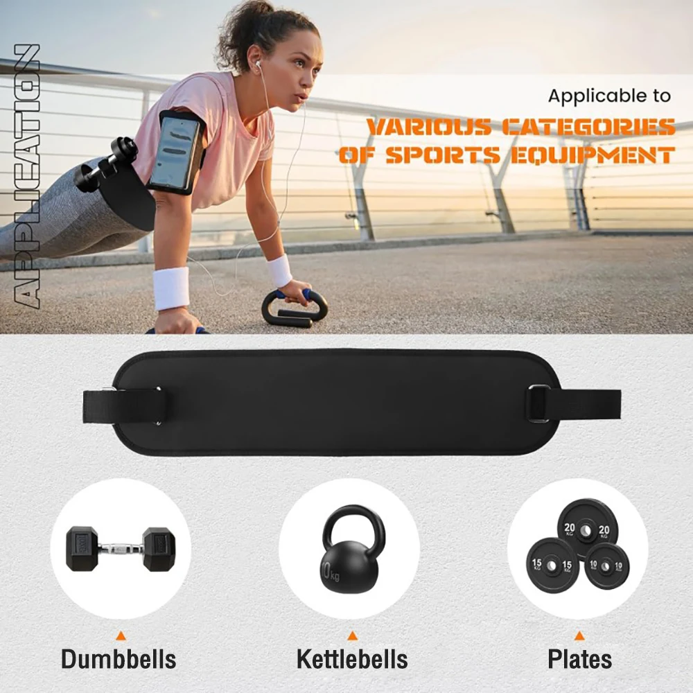 Hip Thrust Belt Oefening Billen Glute Bridge Workout Kettlebells voor Squats Longen Bruggen Dips Training Home Gym Apparatuur