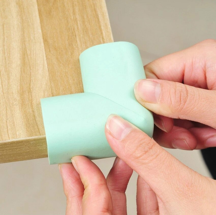 2/4Pcs Bord et Coin Gardes Protecteur De Sécurité Pour Bébé Enfants Protection Coins de Meubles D&#39;angle Enfant Table De Sécurité