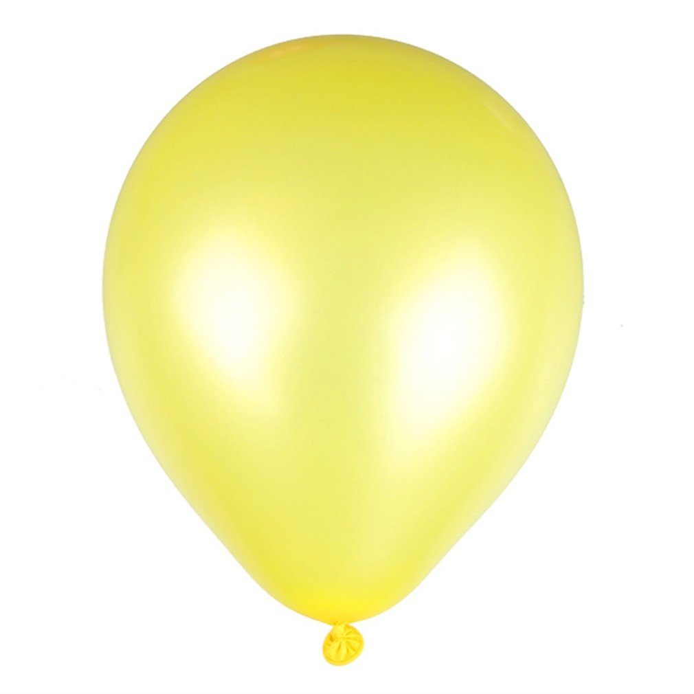 100pcs 10" Decor Latex Pearlized Pearl Balloons for Party Wedding Birthday Christening or Birthday Party Balloon Toys