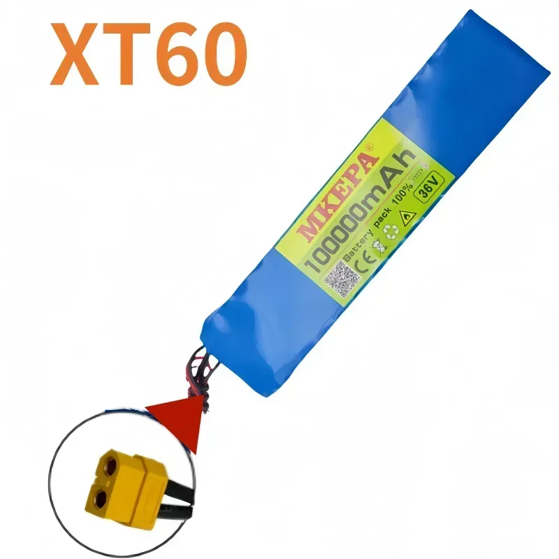 10S3P 36V 100000mAh 18650 Rechargeable Lithium Battery Power Modified Bicycle Scooter Electric Vehicle with etc: GRAY