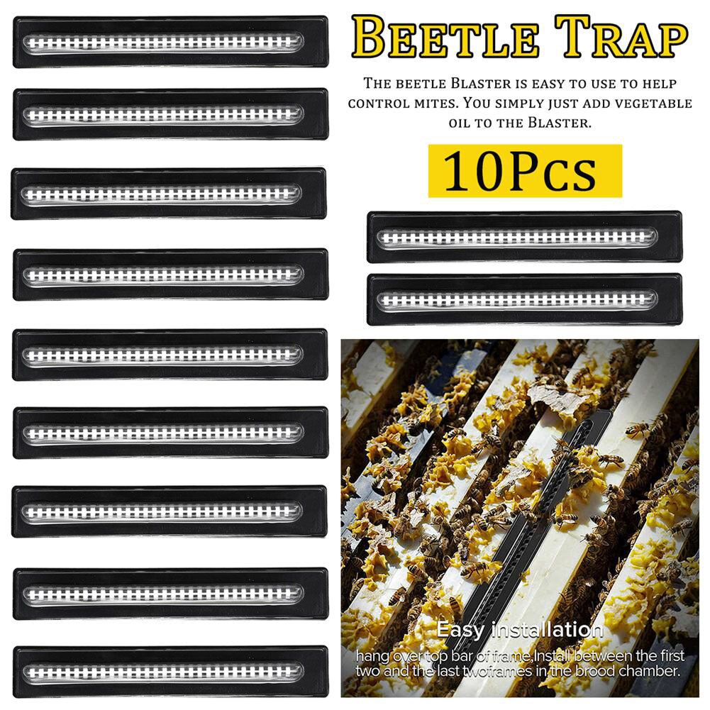 【ready Stocks】10pcs Beekeeping Hive Better Beetle Blaster Beetle Trap Without Poisons