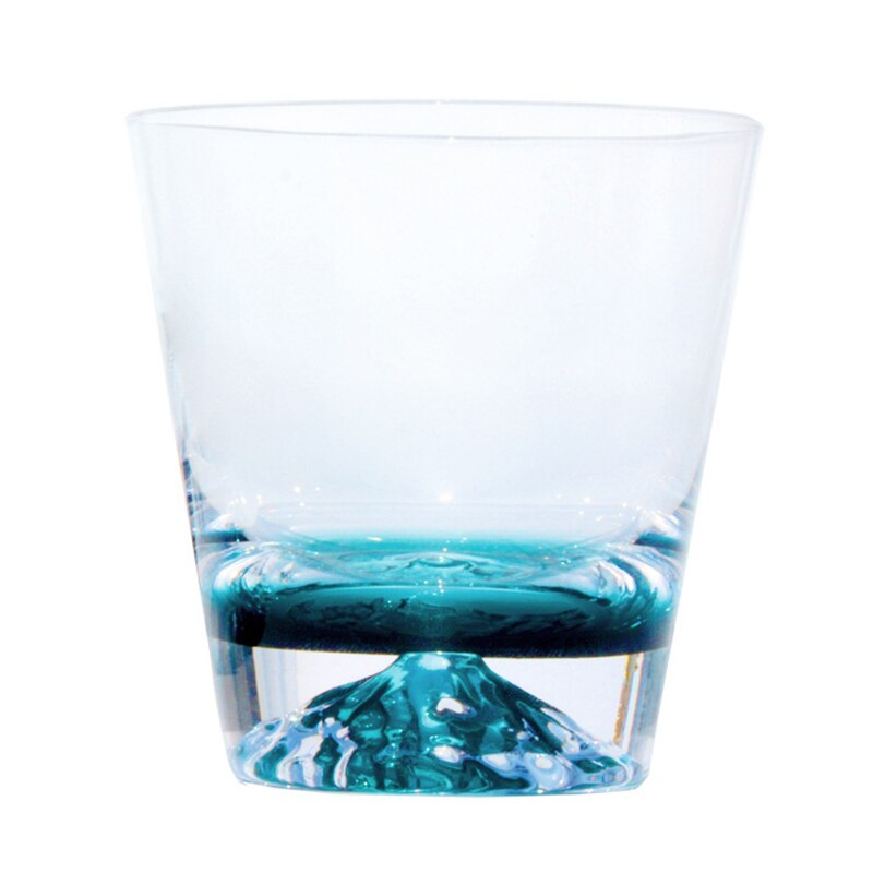 Bläck blå isbergskopp citron glas dryck kopp japanskt skapat snö bergsglas 2019 ing: S