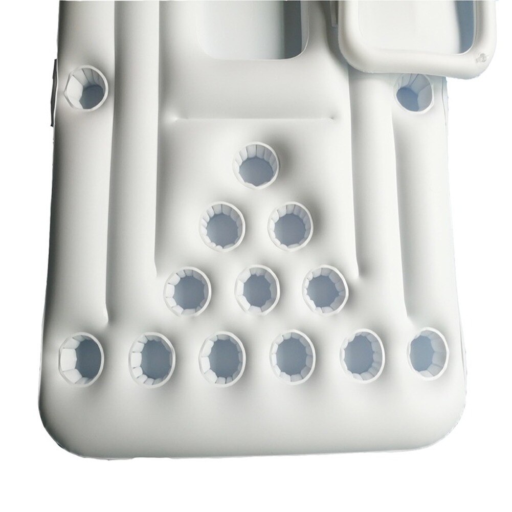 Sommer Spielen Wasser Aufblasbare Bier Tisch Im Freien Spiele In Pool Schwimm Matte Trinken Tasse Halter Pingpiong Ball Wasser Spielzeug Spiel pad