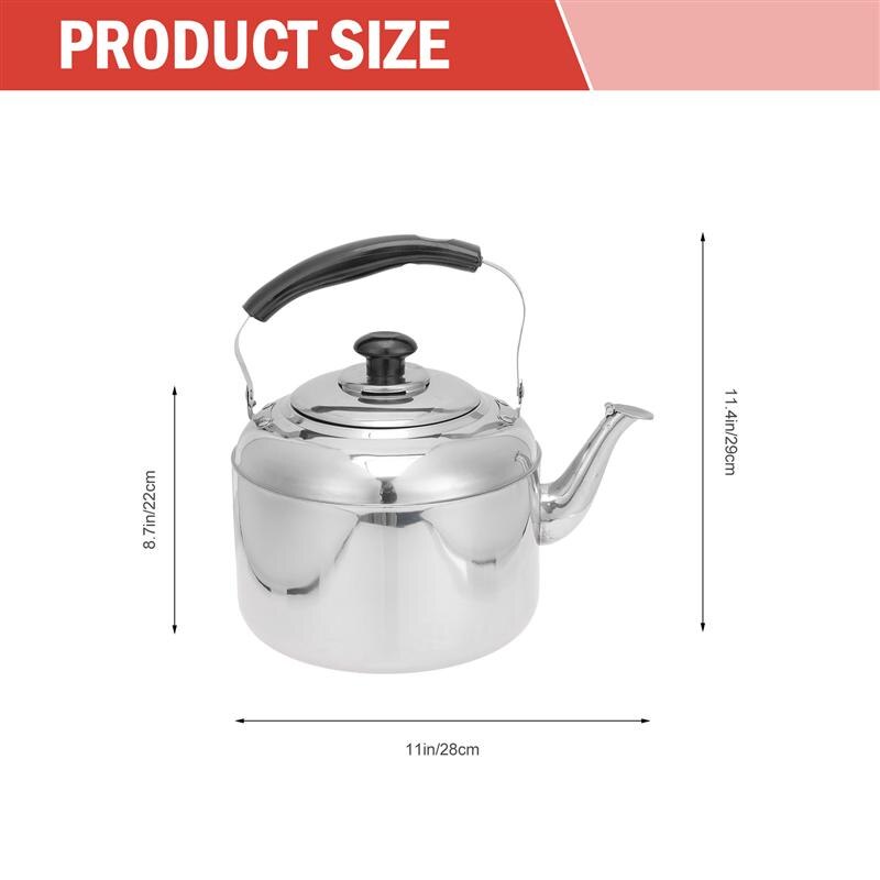 Whistling Electric Kettle Stovetop Tea Kettle Stainless Steel Water Boiler