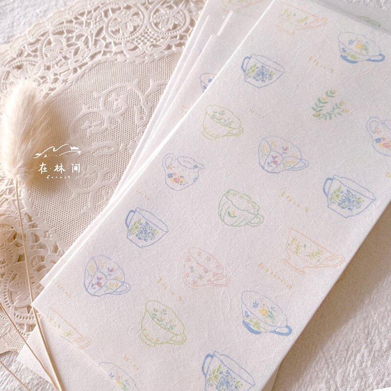 Morino's letter Envelope Letter Paper Set Message Blessing Love Letter Bullet Journaling Accessories Aesthetic Stationery