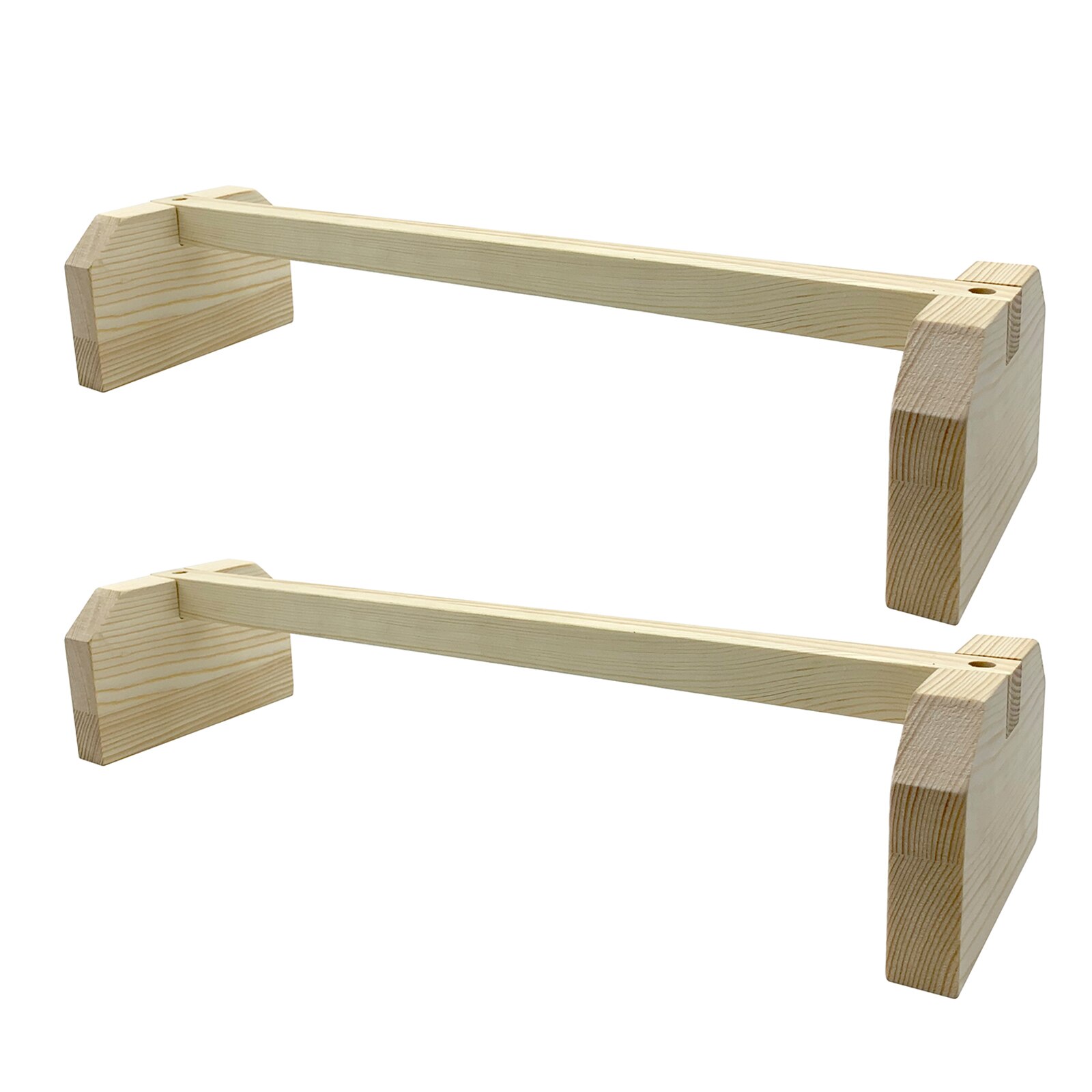 Soportes para loros medianos y grandes, percha de madera para loros, loro, pollo, percha, juguete de pájaro para mascotas 1/2PC: 2pcs