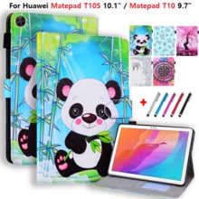 Boompanda hoesje voor huawei matepad  t10s 10.1 '' ags 3-l09 w09 10.1 tablethoes funda voor huawei matepad  t 10s t10 s t10 hoesje 9.7