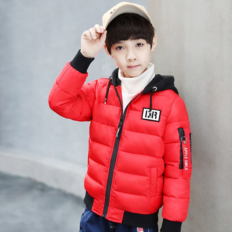 Jongens Winter Jassen Warme Jas Kinderkleding Snowsuit Bovenkleding & Jassen Kinderkleding Baby Capuchon Baby Parka