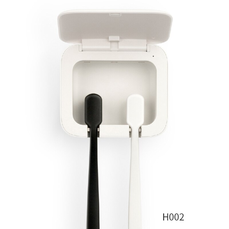 Home Automatic Ultraviolet Toothbrush Sterilizer Solar Energy UV Light Toothbrush Holder With Toothpaste Squeezing Dispenser: 05