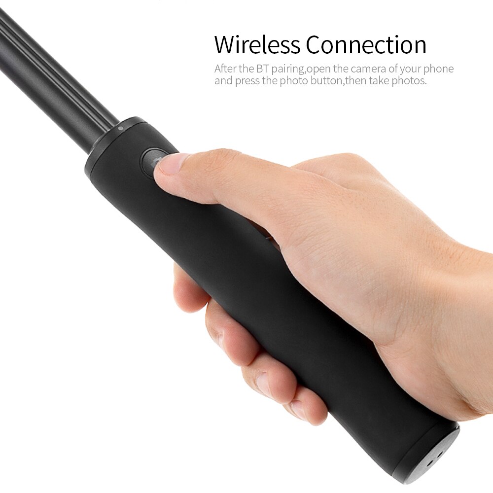 Xiaomi LYZPG01YM BT Selfie Stick 270 grado rotación Total de antideslizante palo Selfie para teléfono para Android/IOS negro