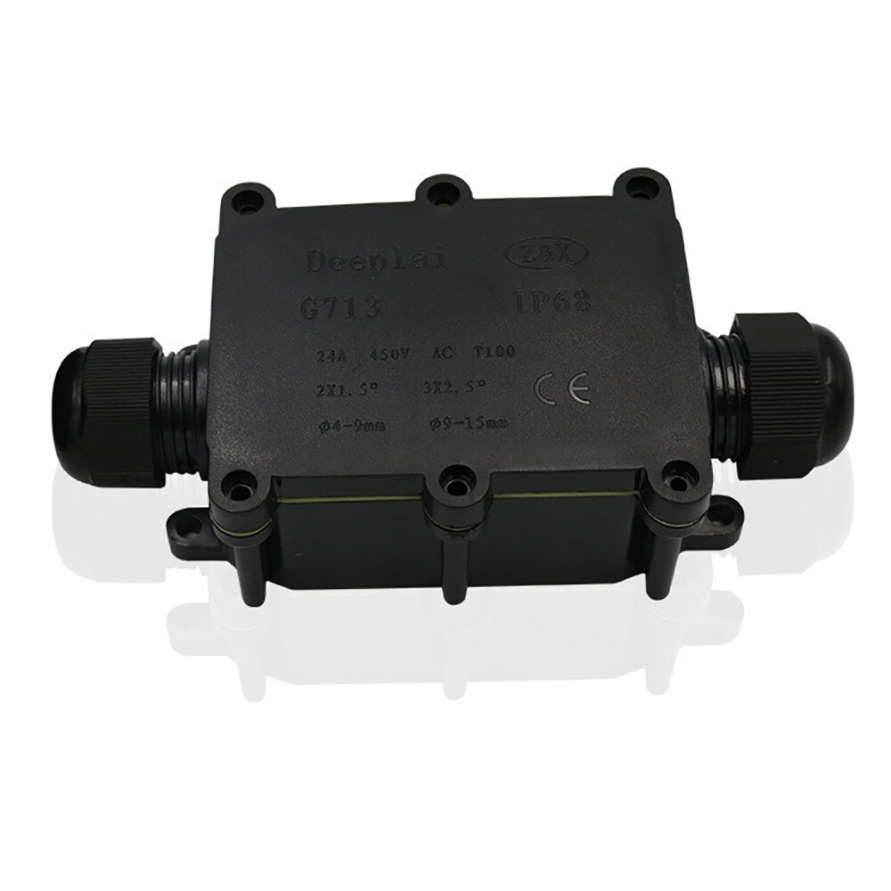 Waterproof IP68 Outdoor Junction Box DTY Connectors Electrical Equipment Supplies Used For Underwater Lights: Default Title