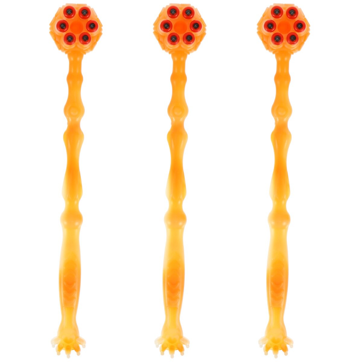 3 pcs Portable Knocking Hammer Stress Knocking Stick Back Scratcher Tool: Default Title