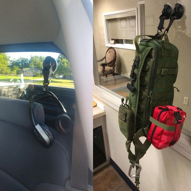 4 stk sugekopp anker sikring krok binde ned, camping presenning som bil side markise, basseng tarps telt sikring krok universal
