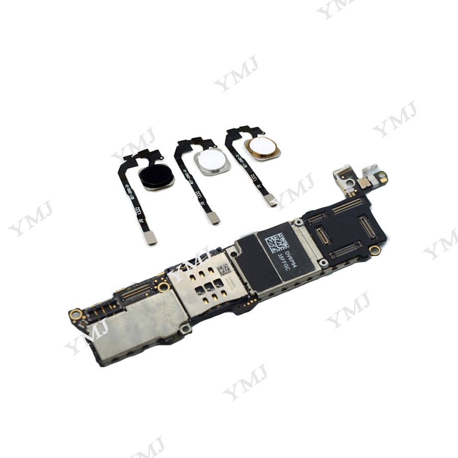 For iphone 5S Motherboard unlocked Mainboard With Touch ID/NO Touch ID,100% Original for iphone 5S Logic board Good Tested