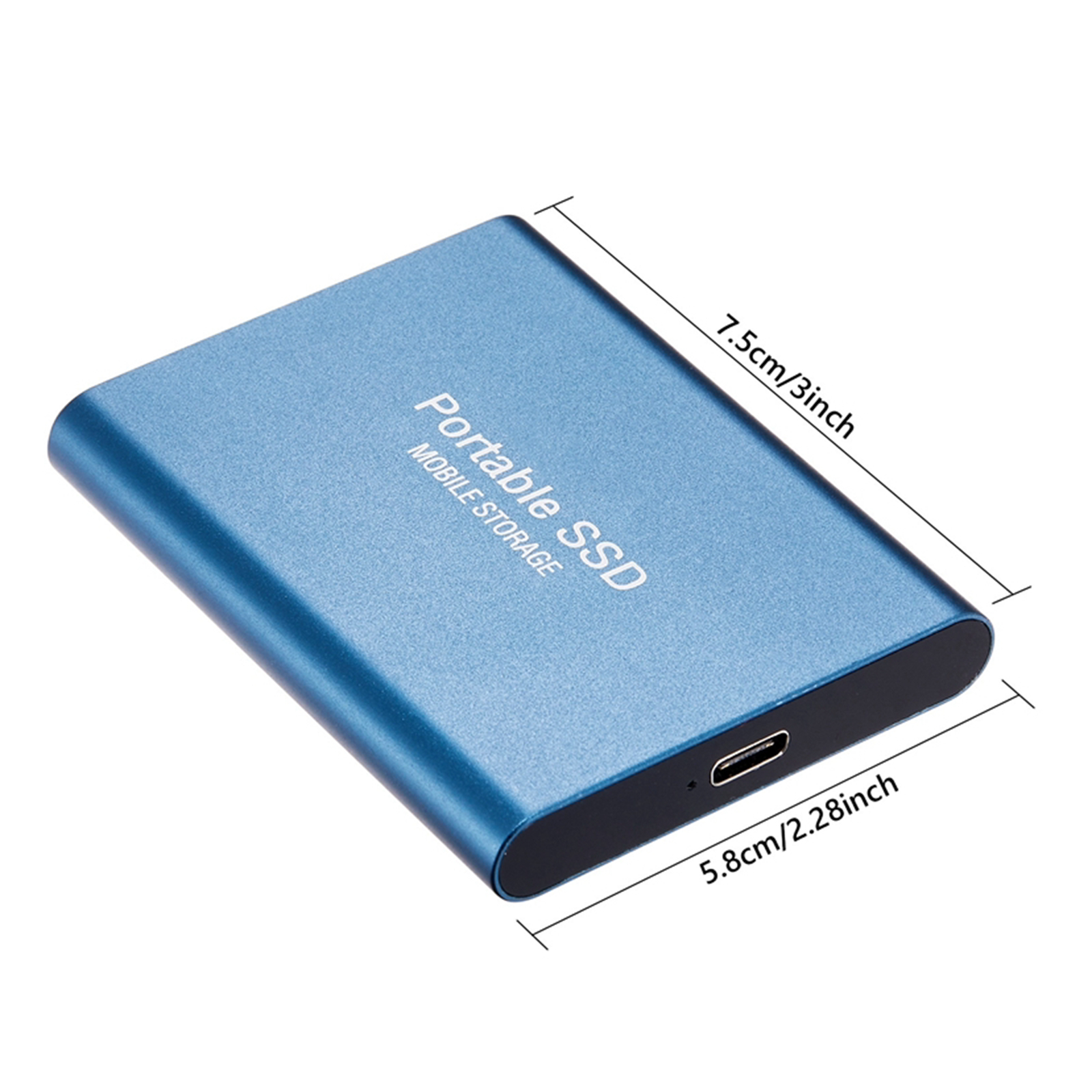 Usb 3.14tb ssd ulkoinen kiintolevy mobiili solid-state-kiintolevy pöytätietokoneelle matkapuhelimelle kannettavalle tietokoneelle nopea tallennus muistitikku