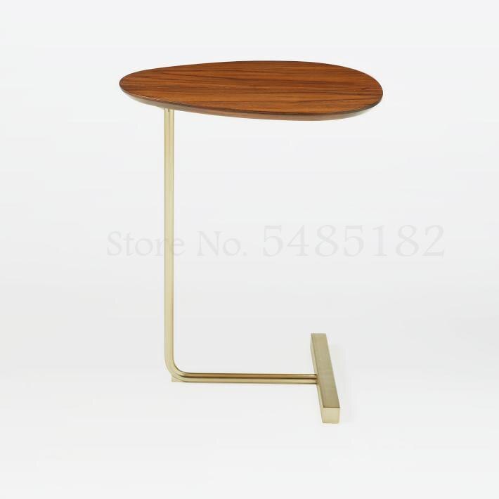 Stue oval stue sofabord salongbord soverom hjørnebord moderne lat nattbord lesebord