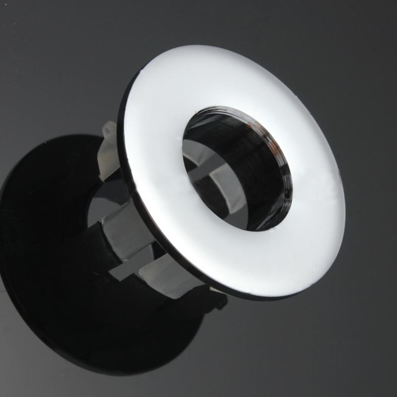 Wash Basin Overflow Cover Decorative Cover Washbasin Sprinkler Basin Basin Plug Accessories Cover Overflow Y0A5