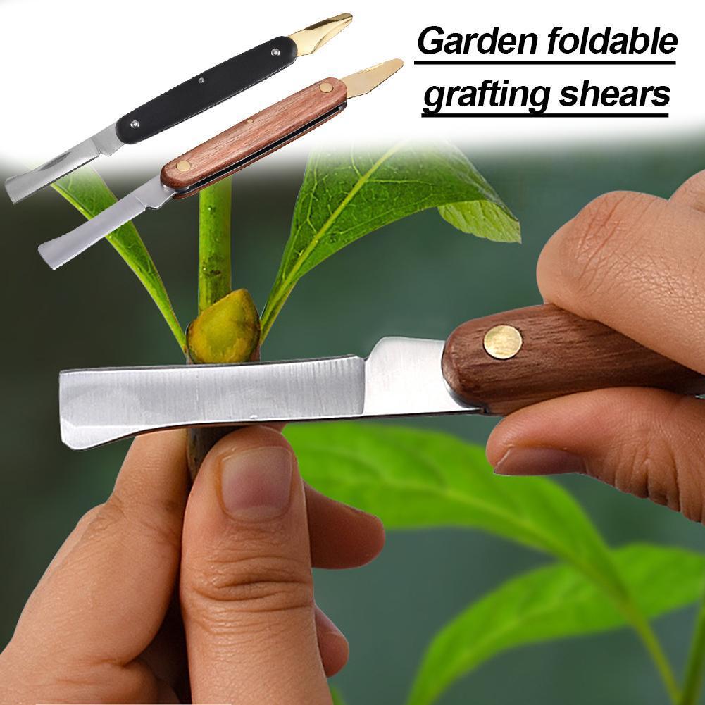 Fruit Vegetable Grafting Device Grafting Pruning Garden Foldable Grafting Cutter Pruning Seedling Tree Convenient Cutting Tool