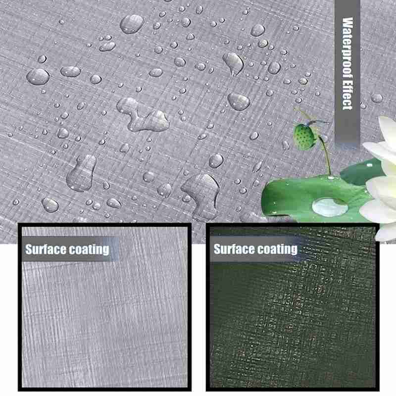Verdickte, regendichte pe-plane, wasserdichtes gewebe, outdoor-plane, pflanzenschutzplanen, gartenpavillon, sonnenschutzplane,  d6 r 9