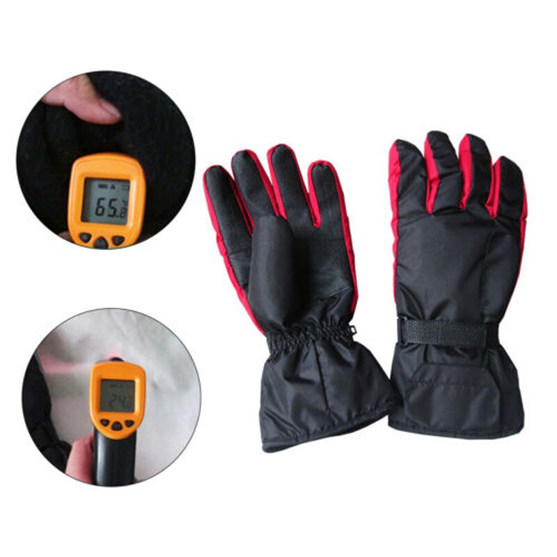Verwarmde Handschoenen Voor Winter Batterij Case Verwarmde Handschoenen Handback Verwarmde Handschoenen Warm Houden Voor Camping Verwarming Handschoenen