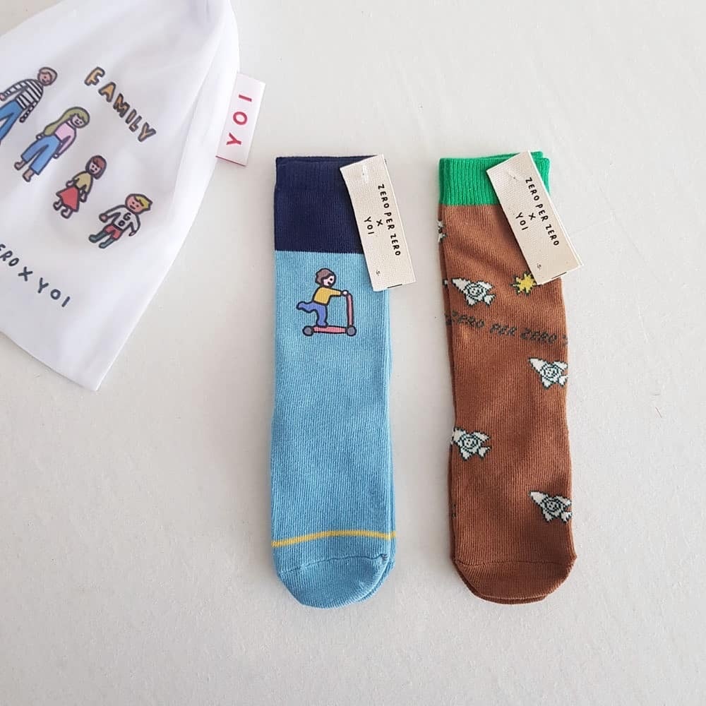 In Stock2020 2 Pieces Children's Cartoon Socks Tube Non-slip Socks Tube Socks Students Baby Socks Cotton Girl Boy Socks: boy(only socks) / M(4-6Y)