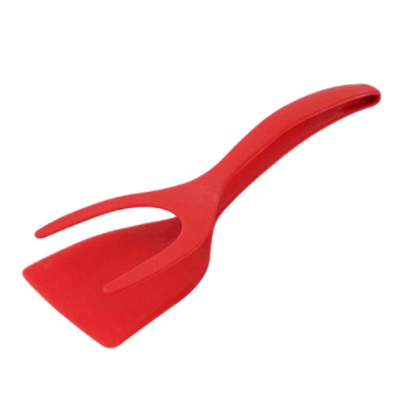 Ustensile de cuisine antiadhésif 2 en 1 Omelette crêpes Toast et spatule outils de cuisine accessoires de cuisine: Red