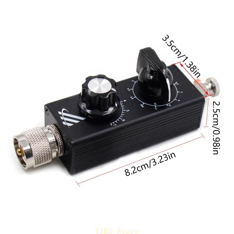 K32C 20W QRP Fullband HF Antenne 5MHz-55MHz abgestimmte Antennen-Kurzwellenantenne abgestimmt