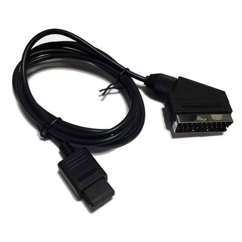 RGB Scart Video AV Kabel Cord Lead Gaming 1.8 m RGB Video Kabel Voor PAL Super Voor Nintendo N64 SNES