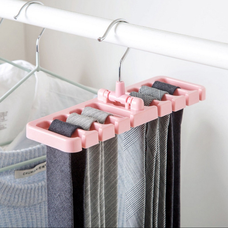 Multifunctioneel Opbergrek Stropdas Riem Organizer Roterende Ties Hanger Houder Garderobe Kast Opslag Houder met Metalen Hanger