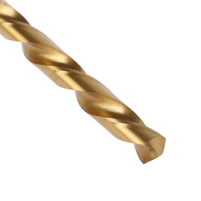 10pcs Screw Extractor Cobalt Left Hand Drill Bit set Broken Bolt Damaged Set