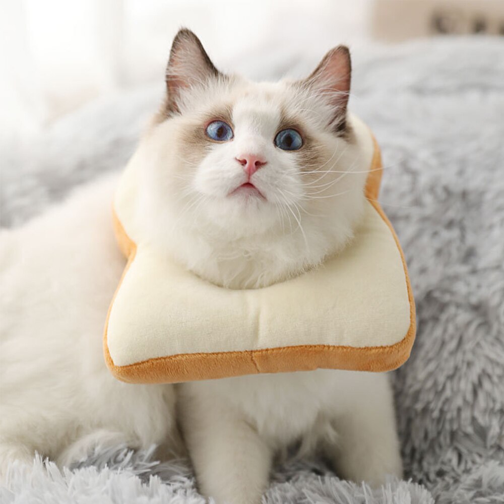 Adjustable Bread Shape Pet Protective Collar Dog Neck Cone Recovery Cone Anti-Bite Surgery Wound Healing Cat Dogs Collar