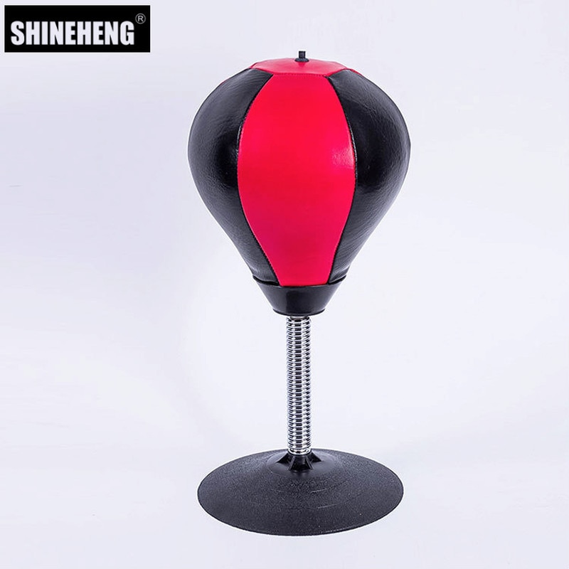 ¡Novedad de ! Saco de boxeo antiestrés para escritorio, composición resistente, juguete para aliviar el estrés, pelota de entrenamiento de boxeo