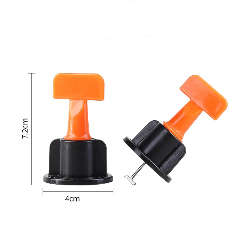 Reusable Tile Installation Tool Kit for Construction, 50 pcs/set Tile Leveling System for Floor and Wall Construction