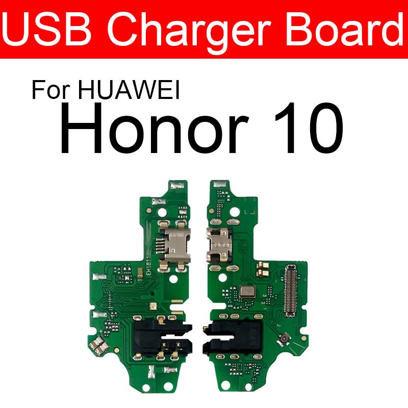 Laddare usb-uttagskort för huawei honor 8 lite pro 9 9i 10 20 20i play  v8 v9 v10 v20 laddningsportmodul usb-kontaktkort