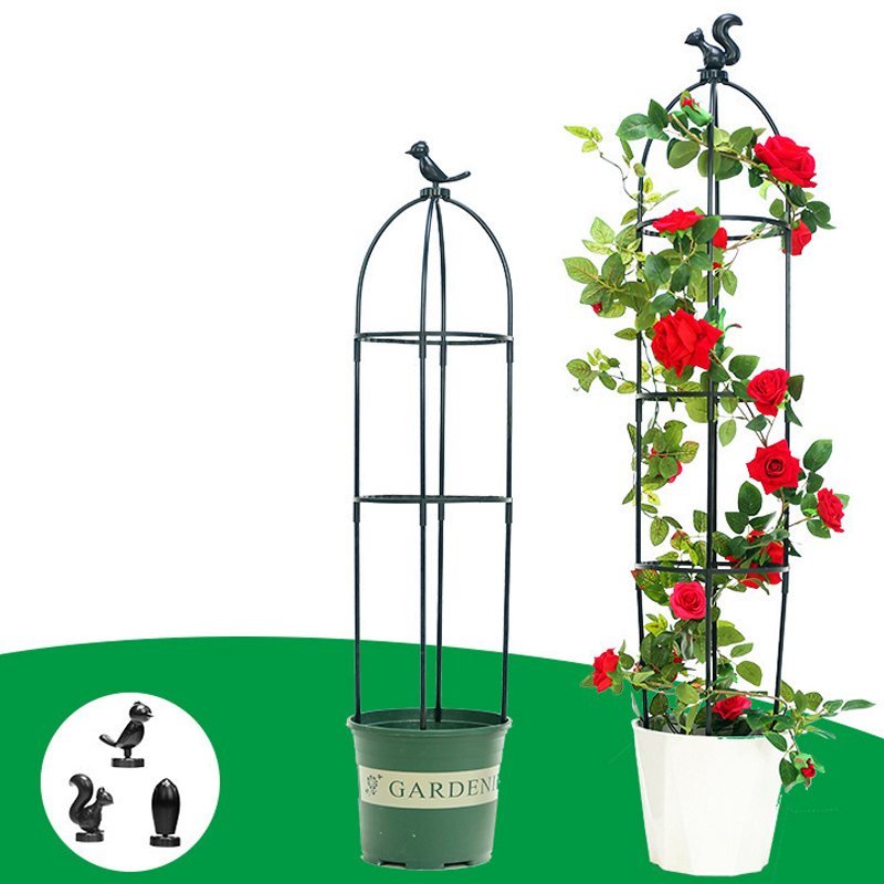 1 Set Klimplant Trellis Tuin Ondersteuning Kooien Voor Bloemen Planten Klimmen Ondersteuning Frame Trellis DIY Wijnstokken Pot Plant Stand