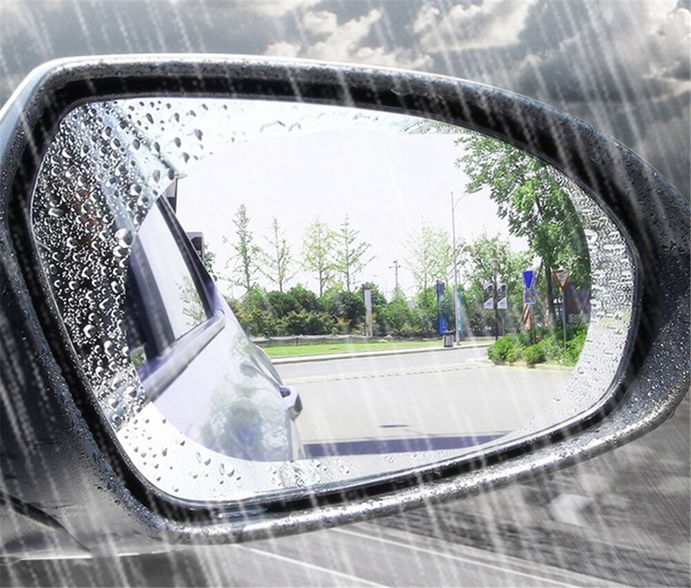 Bil sollys spejl solbriller bagfra regn øjenbryn klip holder film til ford transit ranger mustang ka fusion focus f -150